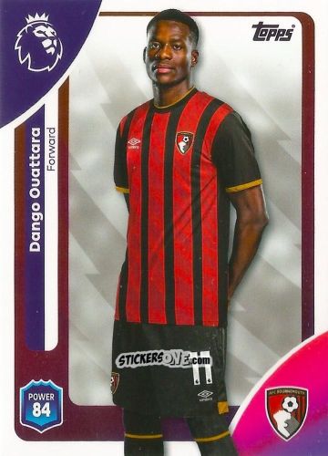 Figurina Dango Ouattara - Premier League 2026 Trading Cards
 n. 50 - Topps