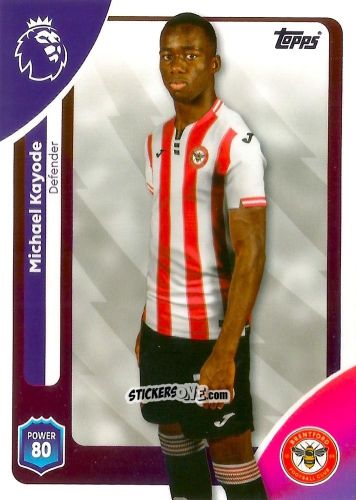 Figurina Michael Kayode - Premier League 2026 Trading Cards
 n. 59 - Topps