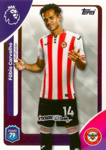 Figurina Fábio Carvalho - Premier League 2026 Trading Cards
 n. 64 - Topps
