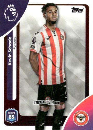 Sticker Kevin Schade - Premier League 2026 Trading Cards
 n. 65 - Topps