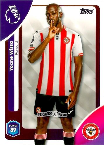 Figurina Yoane Wissa - Premier League 2026 Trading Cards
 n. 69 - Topps
