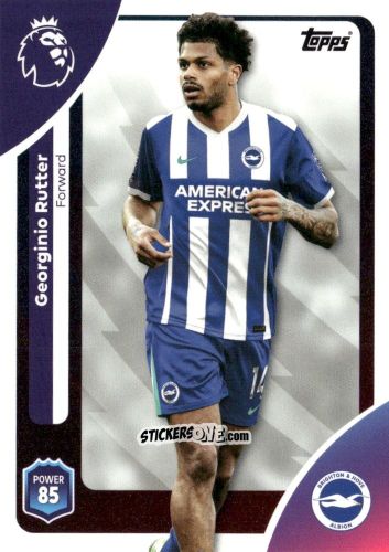 Figurina Georginio Rutter - Premier League 2026 Trading Cards
 n. 86 - Topps