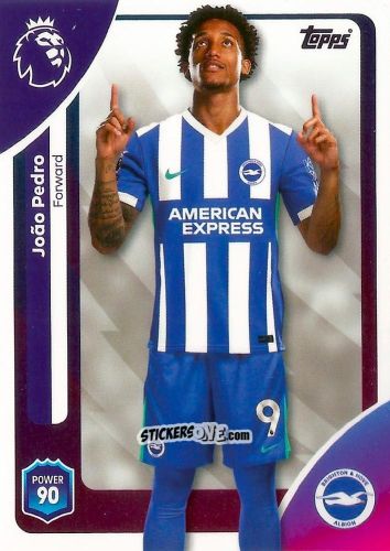 Cromo João Pedro - Premier League 2026 Trading Cards
 n. 87 - Topps