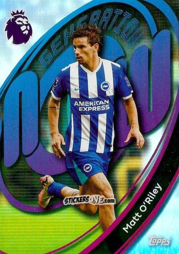 Cromo Matt O'Riley - Premier League 2026 Trading Cards
 n. 88 - Topps