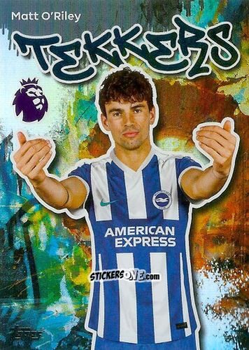 Cromo Matt O'Riley - Premier League 2026 Trading Cards
 n. 90 - Topps