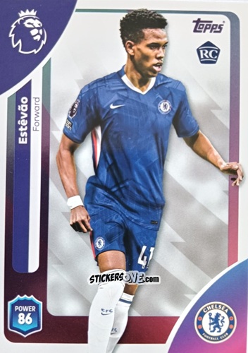 Figurina Estêvão - Premier League 2026 Trading Cards
 n. 105 - Topps