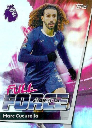 Figurina Marc Cucurella - Premier League 2026 Trading Cards
 n. 107 - Topps