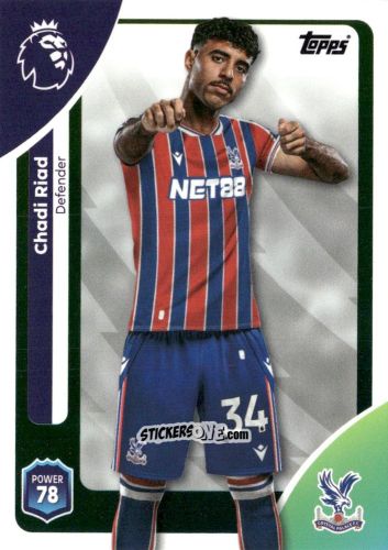 Sticker Chadi Riad - Premier League 2026 Trading Cards
 n. 112 - Topps
