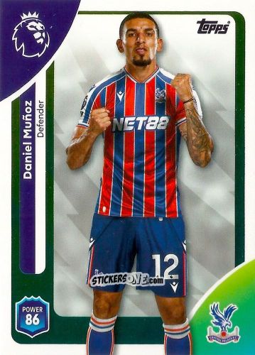 Figurina Daniel Muñoz - Premier League 2026 Trading Cards
 n. 116 - Topps