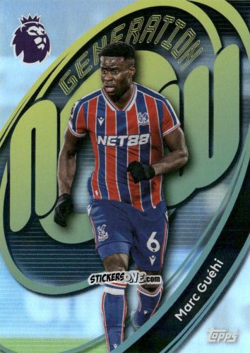 Sticker Marc Guéhi - Premier League 2026 Trading Cards
 n. 124 - Topps