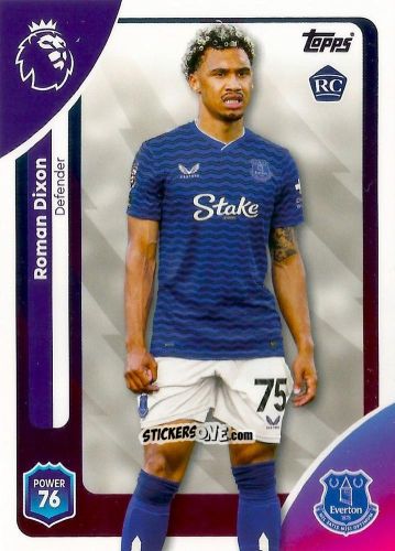 Cromo Roman Dixon - Premier League 2026 Trading Cards
 n. 134 - Topps