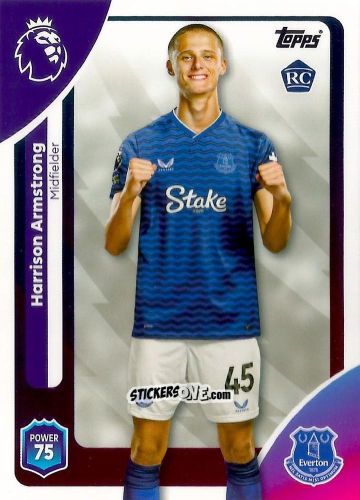 Cromo Harrison Armstrong - Premier League 2026 Trading Cards
 n. 136 - Topps