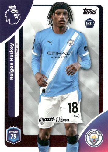 Figurina Reigan Heskey - Premier League 2026 Trading Cards
 n. 193 - Topps