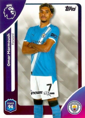 Cromo Omar Marmoush - Premier League 2026 Trading Cards
 n. 194 - Topps