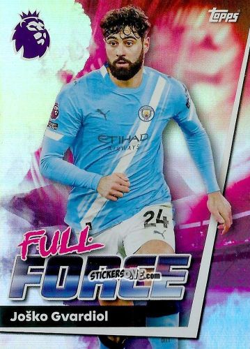 Figurina Joško Gvardiol - Premier League 2026 Trading Cards
 n. 197 - Topps