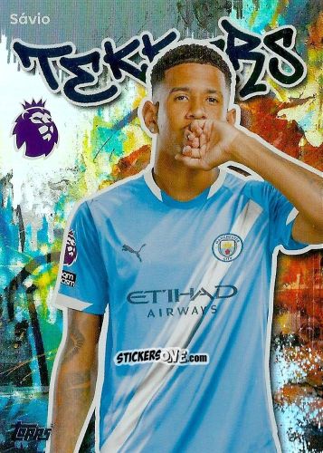 Sticker Sávio - Premier League 2026 Trading Cards
 n. 198 - Topps