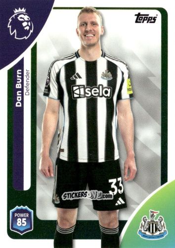 Cromo Dan Burn - Premier League 2026 Trading Cards
 n. 219 - Topps
