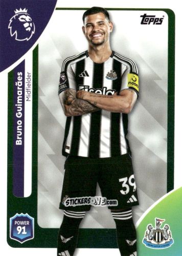 Cromo Bruno Guimarães - Premier League 2026 Trading Cards
 n. 227 - Topps
