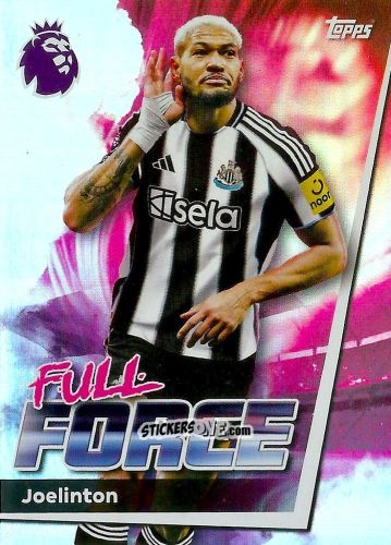 Sticker Joelinton - Premier League 2026 Trading Cards
 n. 233 - Topps