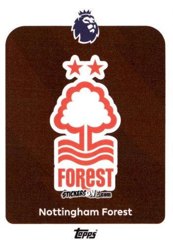 Cromo Team Badge - Premier League 2026 Trading Cards
 n. 235 - Topps