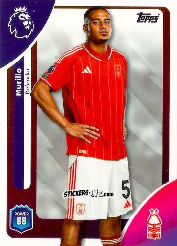 Figurina Murillo - Premier League 2026 Trading Cards
 n. 239 - Topps