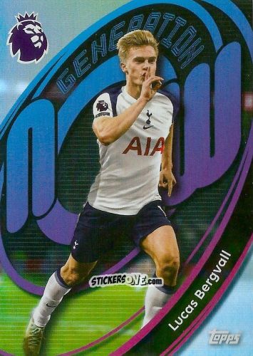 Figurina Lucas Bergvall - Premier League 2026 Trading Cards
 n. 268 - Topps