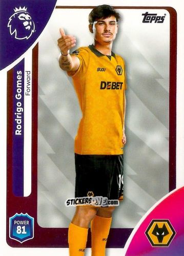 Cromo Rodrigo Gomes - Premier League 2026 Trading Cards
 n. 299 - Topps