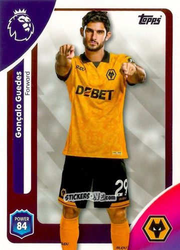 Figurina Gonçalo Guedes - Premier League 2026 Trading Cards
 n. 300 - Topps