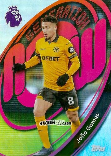 Figurina João Gomes - Premier League 2026 Trading Cards
 n. 304 - Topps