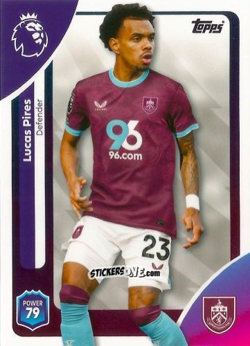 Sticker Lucas Pires - Premier League 2026 Trading Cards
 n. 312 - Topps