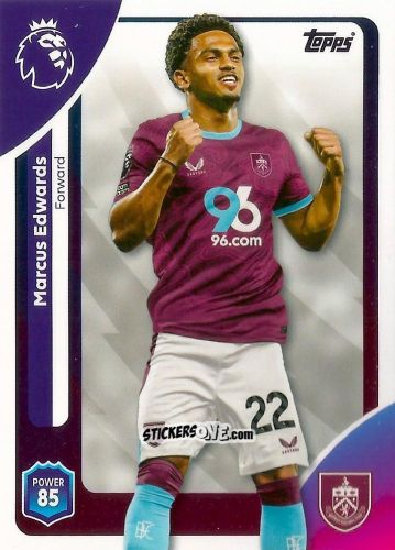 Figurina Marcus Edwards - Premier League 2026 Trading Cards
 n. 317 - Topps