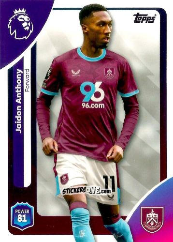 Cromo Jaidon Anthony - Premier League 2026 Trading Cards
 n. 320 - Topps