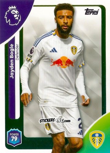 Figurina Jayden Bogle - Premier League 2026 Trading Cards
 n. 329 - Topps