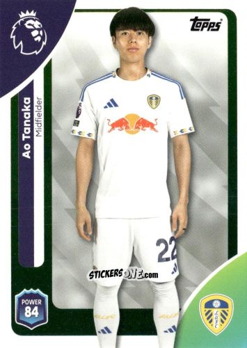 Sticker Ao Tanaka - Premier League 2026 Trading Cards
 n. 331 - Topps