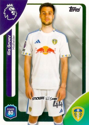 Cromo Ilia Gruev - Premier League 2026 Trading Cards
 n. 333 - Topps