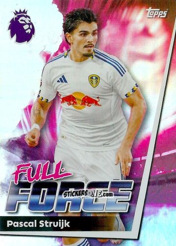 Cromo Pascal Struijk - Premier League 2026 Trading Cards
 n. 341 - Topps