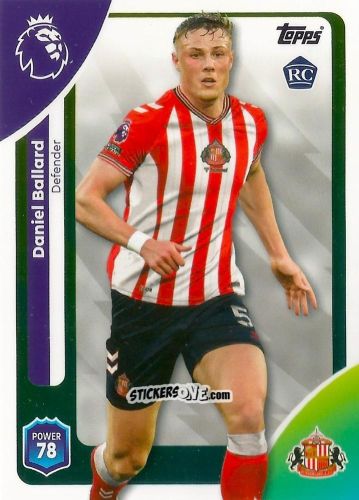 Sticker Daniel Ballard - Premier League 2026 Trading Cards
 n. 348 - Topps