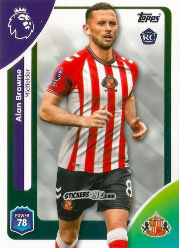 Cromo Alan Browne - Premier League 2026 Trading Cards
 n. 351 - Topps