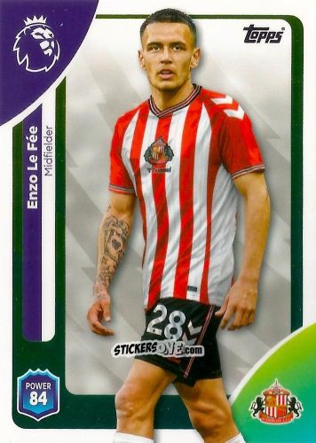 Figurina Enzo Le Fée - Premier League 2026 Trading Cards
 n. 353 - Topps