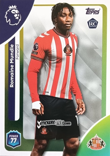 Figurina Romaine Mundle - Premier League 2026 Trading Cards
 n. 354 - Topps
