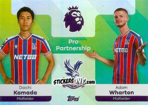 Sticker Daichi Kamada / Adam Wharton - Premier League 2026 Trading Cards
 n. 368 - Topps