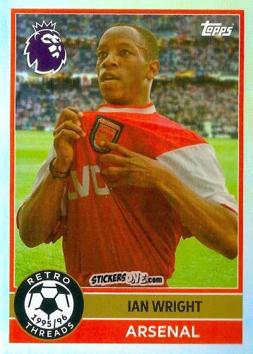 Cromo Ian Wright - Premier League 2026 Trading Cards
 n. 381 - Topps