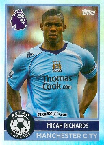 Sticker Micah Richards - Premier League 2026 Trading Cards
 n. 392 - Topps