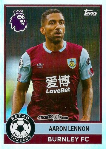 Cromo Aaron Lennon - Premier League 2026 Trading Cards
 n. 399 - Topps