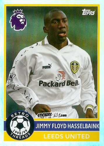 Figurina Jimmy Floyd Hasselbaink - Premier League 2026 Trading Cards
 n. 400 - Topps