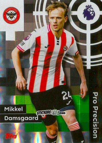 Figurina Mikkel Damsgaard - Premier League 2026 Trading Cards
 n. 404 - Topps