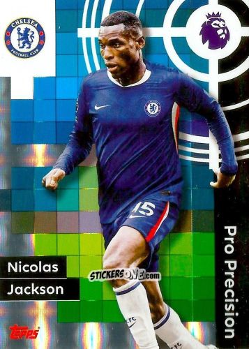 Cromo Nicolas Jackson - Premier League 2026 Trading Cards
 n. 406 - Topps