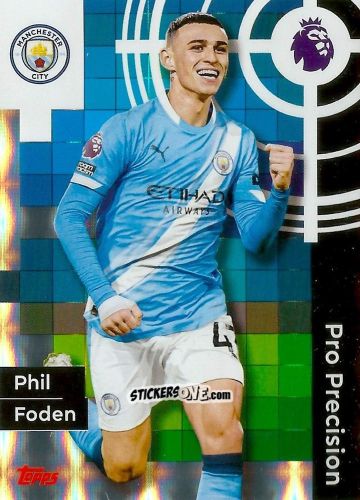 Sticker Phil Foden - Premier League 2026 Trading Cards
 n. 411 - Topps