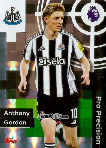 Figurina Anthony Gordon - Premier League 2026 Trading Cards
 n. 414 - Topps