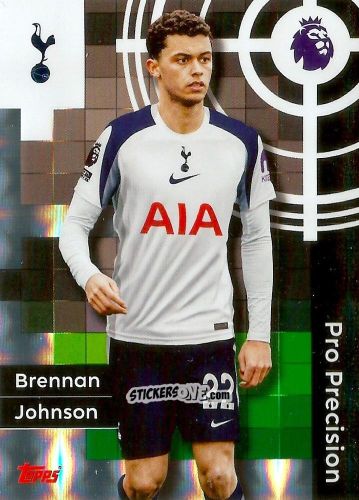 Figurina Brennan Johnson - Premier League 2026 Trading Cards
 n. 416 - Topps